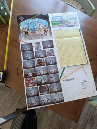 Cartel Torrot Clásico Bicicleta