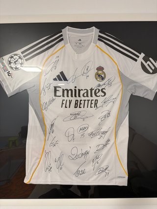 Camiseta Real Madrid Firmada