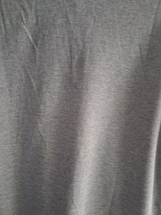 Polo Massimo Dutti de manga corta gris jaspeado