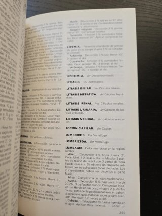 Recetario de plantas medicinales