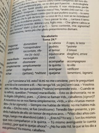 Gramática sucinta de la lengua italiana: Método...