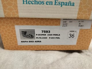 Sandalias piel rosa nude, plantilla súper cómoda