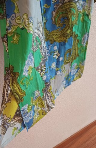 Vestido corto estampado Vivante