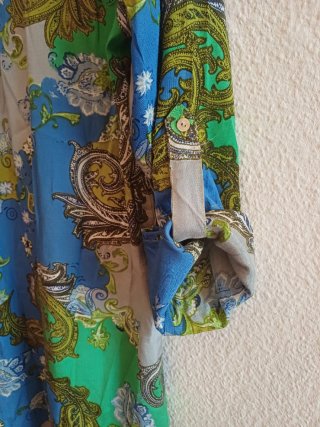 Vestido corto estampado Vivante