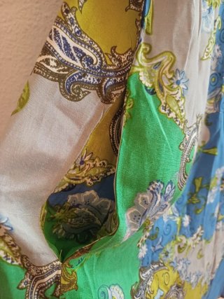 Vestido corto estampado Vivante