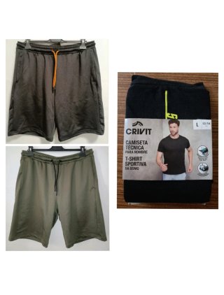 Pantalones cortos y camiseta para hombre