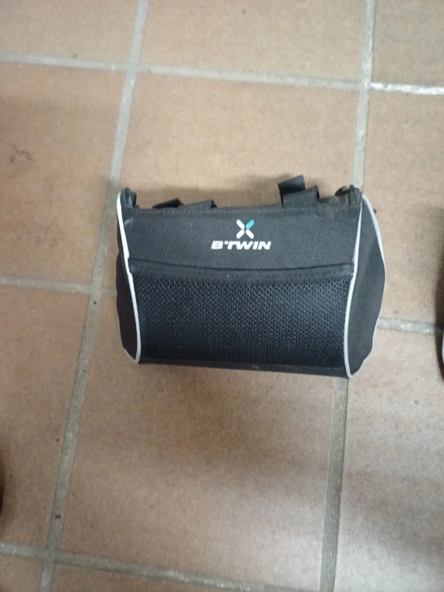Bolsa delantera para bicicleta Btwin
