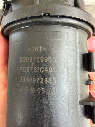 Cuerpo Filtro Gasoil Renault Master II