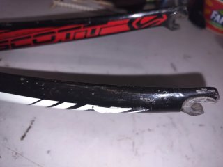 Horquilla carbono carretera Scott addict R2