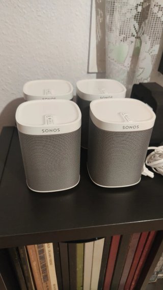 4 Altoparlanti Sonos Play:1 Bianchi