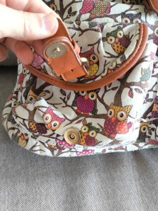 Mochila Bolso Búhos Multicolor