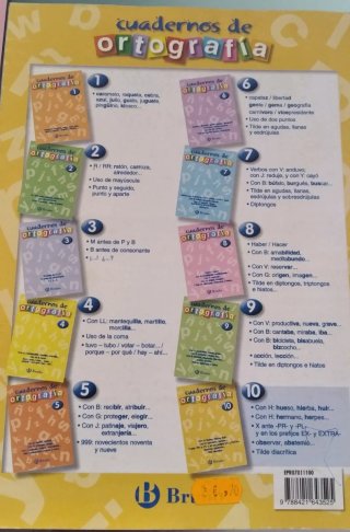 Cuadernos de Ortografía