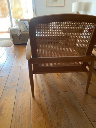 Butaca Zara Home Madera y Tela