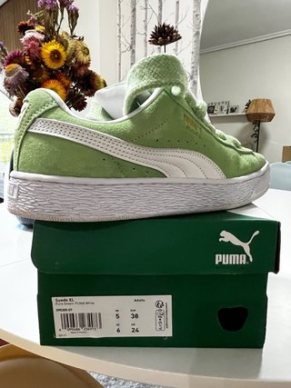 Zapatillas Puma Mujer Verdes
