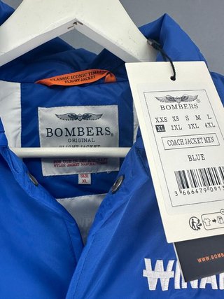 Chaqueta Bombers Azul Hombre