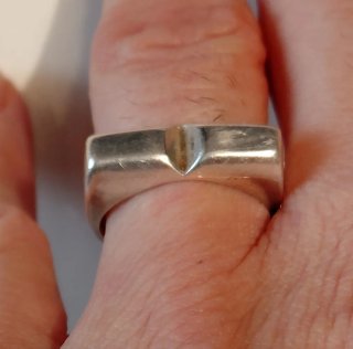 Anillo Plata 925 Diseño Único