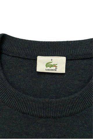 Jersey Lacoste gris talla XL con etiquetas