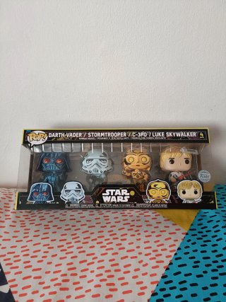 Funko Pop Star Wars Pack 4 Figuras