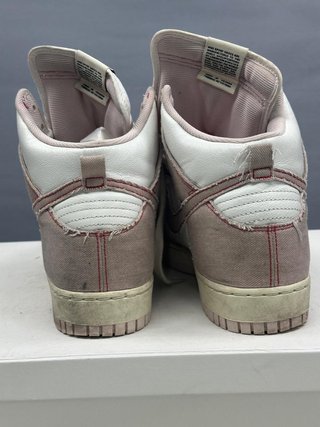 Zapatillas Nike Dunk High Hombre Rosa/Blanco
