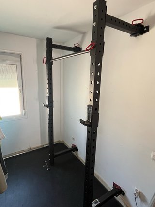 Rack de entrenamiento plegable
