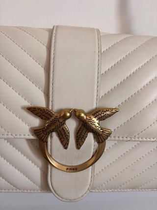 Pinko Love Bag Media Bianca
