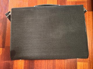 Maletín textil SLANG negro