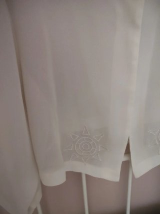 Chaqueta de fiesta beige