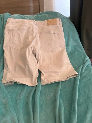Pantalón vaquero verano blanco Pull&Bear