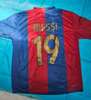 Camiseta FC Barcelona Messi #19 Nike