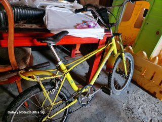 Bicicleta Amarilla cross