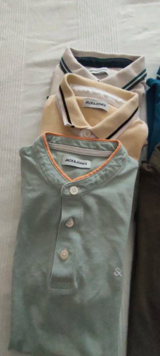Lote 5 polos Jack & Jones Talla M