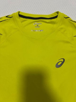 Camiseta Asics Running Amarilla