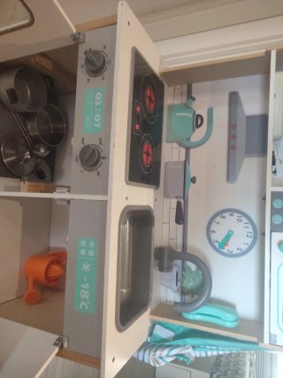Cocina de madera infantil