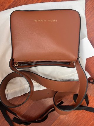 Bolso Sandra Freckled Marrón Piel
