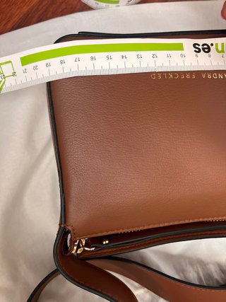 Bolso Sandra Freckled Marrón Piel