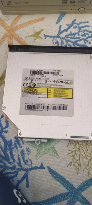 Disquetera DVD para Portátil modelo  TS-L633