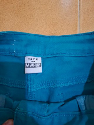 Pantalone elasticizzato blu
