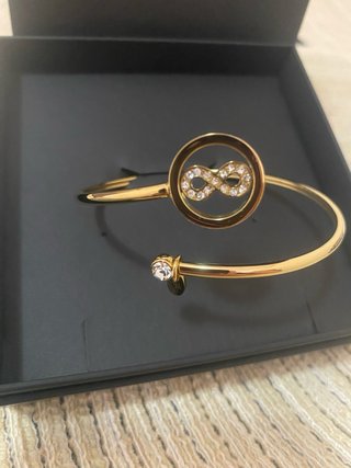 Pulsera Infinito Baño Oro