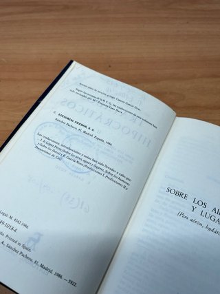 Tratados Hipocráticos II Clásica Gredos
