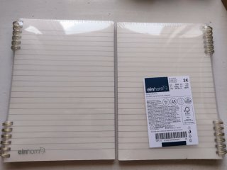 2 Cuadernos espiral parcial A5