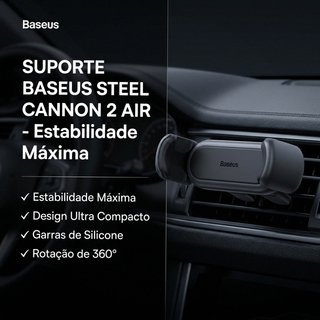 Suporte Baseus Steel Cannon 2 Air