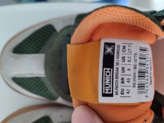 Zapatillas Munich Talla 42 Beige y Verde