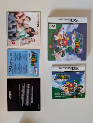 Solo scatola e manuali Super Mario 64 DS
