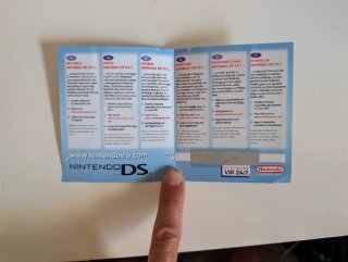 Solo scatola e manuali Super Mario 64 DS