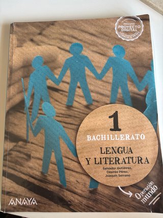 Lengua y Literatura, 1 Bachhillerato