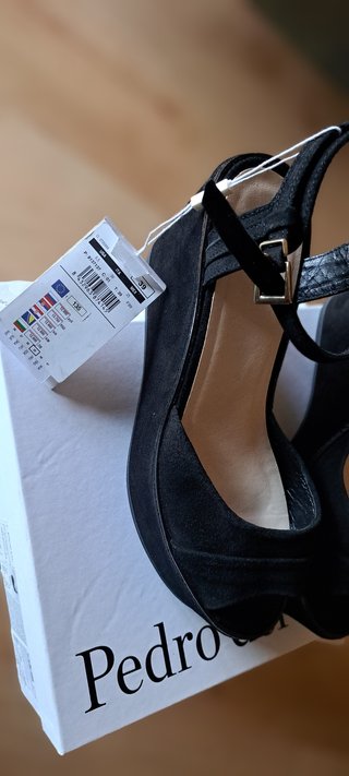 Sandalias Pedro del Hierro Ante Negro
