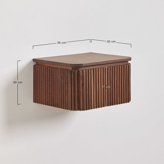 Mesita de noche flotante Sklum NUEVA