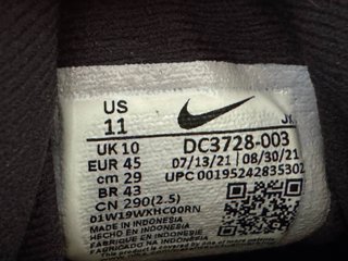 Zapatillas Nike Revolution 6 Hombre Talla 45