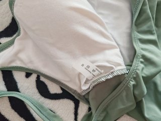Bañador Shein Talla M Verde Oliva