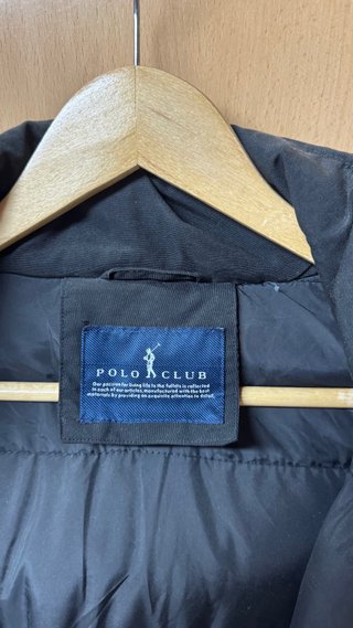 Chaqueta Anorak Polo Club Hombre Negra